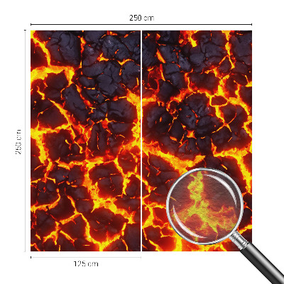 Tapeta fotograficzna Mocna magma