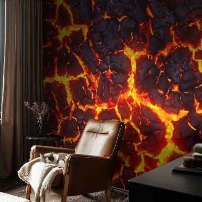 Tapeta fotograficzna Mocna magma