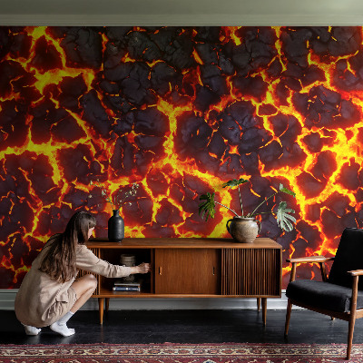 Tapeta fotograficzna Mocna magma