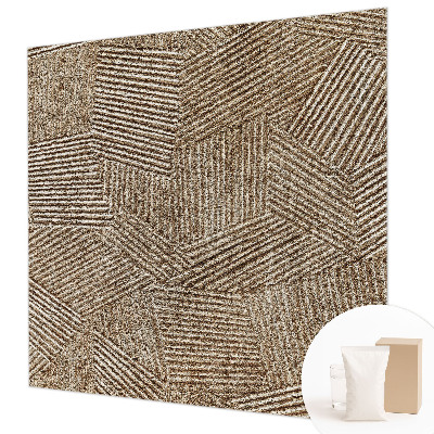 Fototapeta fizelinowa do sypialni Strukturalne linie