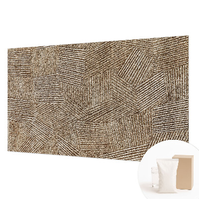 Fototapeta fizelinowa do sypialni Strukturalne linie