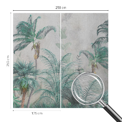 Fototapeta fizelinowa z nadrukiem Egzotyczna oaza