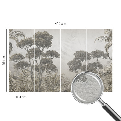 Tapeta fotograficzna Tropikalna dżungla