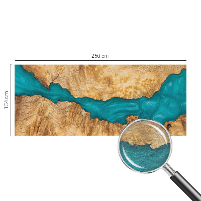 Fototapeta na ścianę Drewno i żywica