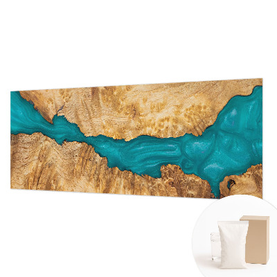 Fototapeta na ścianę Drewno i żywica