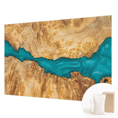 Fototapeta na ścianę Drewno i żywica