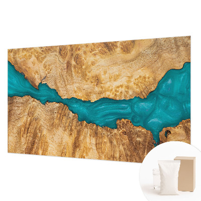 Fototapeta na ścianę Drewno i żywica