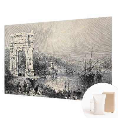 Fototapeta fizelinowa z nadrukiem Morski pejzaż