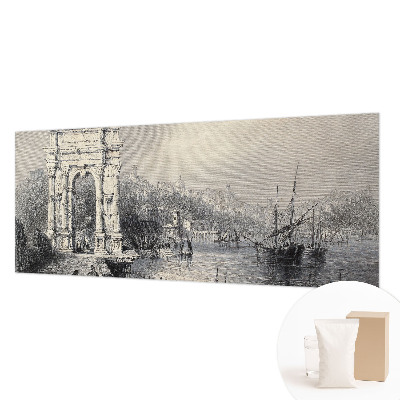 Fototapeta fizelinowa z nadrukiem Morski pejzaż