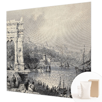 Fototapeta fizelinowa z nadrukiem Morski pejzaż