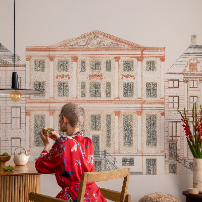 Dekoracyjna fototapeta na ścianę Klasyczne budynki