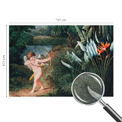 Fototapeta fizelinowa do sypialni z uroczym amorkiem