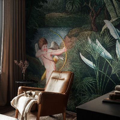 Fototapeta fizelinowa do sypialni Uroczy amorek