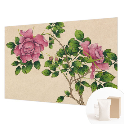 Tapeta fotograficzna Tapeta fotograficzna Romantyczne róże