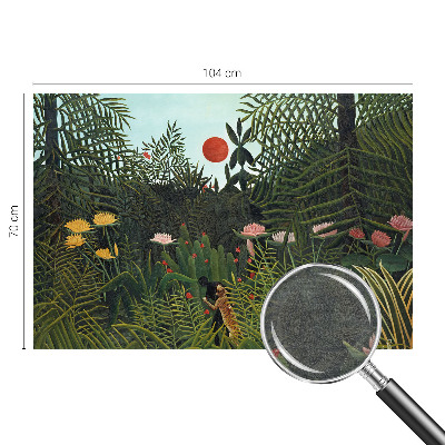 Nowoczesna fototapeta do salonu Egzotyczny pejzaż