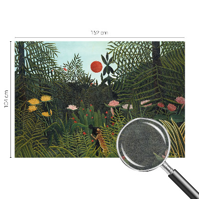 Nowoczesna fototapeta do salonu Egzotyczny pejzaż