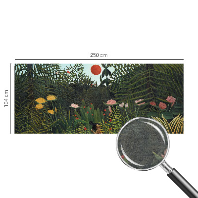 Nowoczesna fototapeta do salonu Egzotyczny pejzaż