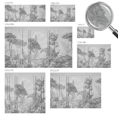 Dekoracyjna fototapeta na ścianę z motywem klimatycznej natury