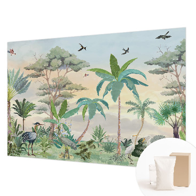 Fototapeta fizelinowa do sypialni Egzotyczna flora