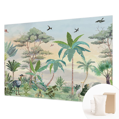 Fototapeta fizelinowa do sypialni Egzotyczna flora