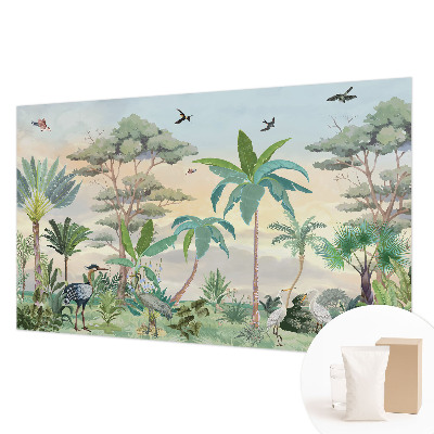 Fototapeta fizelinowa do sypialni Egzotyczna flora