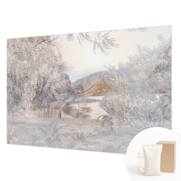 Nowoczesna fototapeta do salonu Natura subtelności