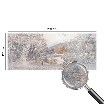 Nowoczesna fototapeta do salonu Natura subtelności