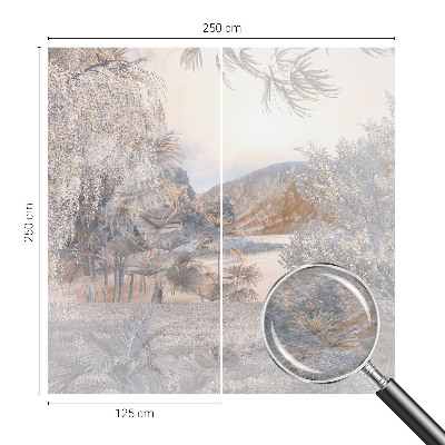 Nowoczesna fototapeta do salonu Natura subtelności