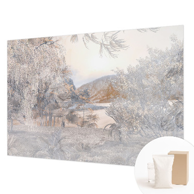 Nowoczesna fototapeta do salonu Natura subtelności