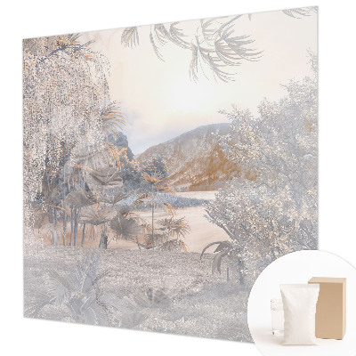 Nowoczesna fototapeta do salonu Natura subtelności