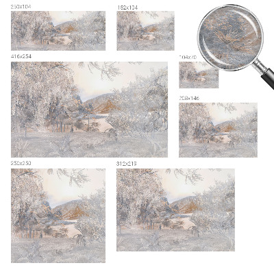 Nowoczesna fototapeta do salonu Natura subtelności