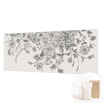 Fototapeta fizelinowa do sypialni Kwiatowy wzór