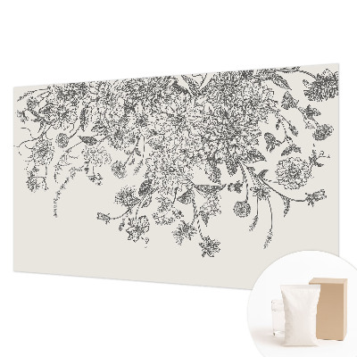 Fototapeta fizelinowa do sypialni Kwiatowy wzór