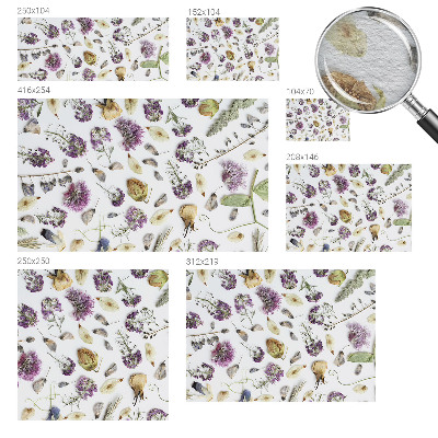 Fototapeta na ścianę Kwiaty suszone