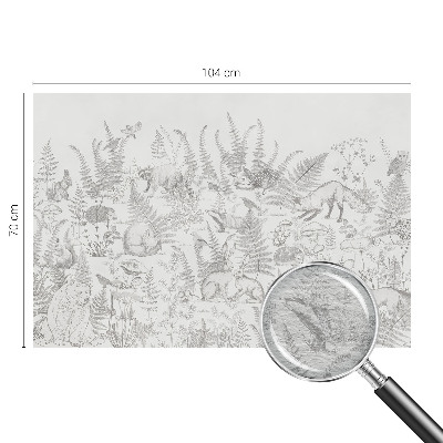 Tapeta fotograficzna Zwierzęta leśne