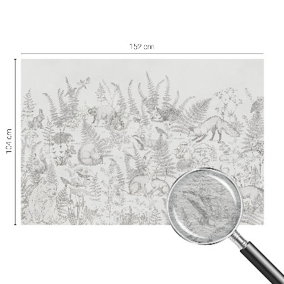 Tapeta fotograficzna Zwierzęta leśne