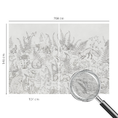 Tapeta fotograficzna Zwierzęta leśne