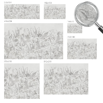 Tapeta fotograficzna Zwierzęta leśne