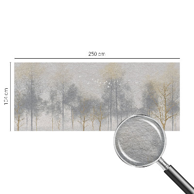 Nowoczesna fototapeta do salonu Leśna harmonia