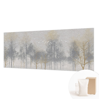 Nowoczesna fototapeta do salonu Leśna harmonia