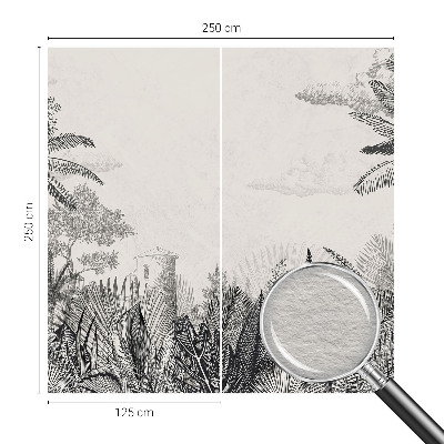 Fototapeta fizelinowa do sypialni Tropikalna sceneria