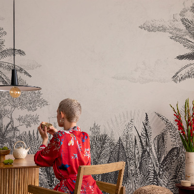 Fototapeta fizelinowa do sypialni Tropikalna sceneria