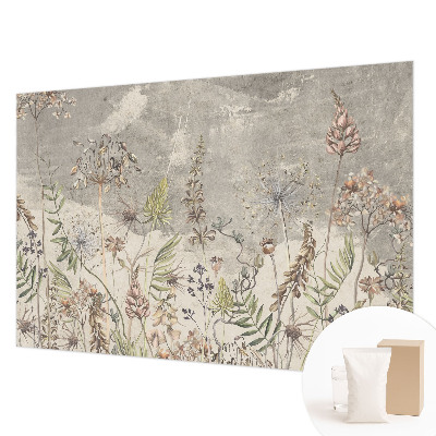 Tapeta fotograficzna fizelinowa Polne rośliny