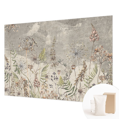 Tapeta fotograficzna fizelinowa Polne rośliny