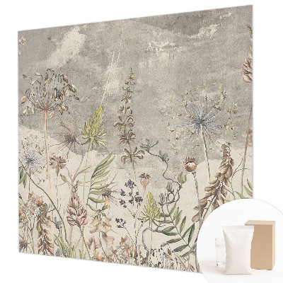 Tapeta fotograficzna fizelinowa Polne rośliny