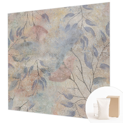 Nowoczesna fototapeta do salonu Abstrakcyjne liście