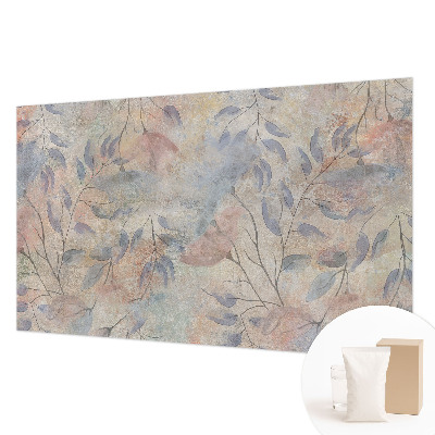 Nowoczesna fototapeta do salonu Abstrakcyjne liście