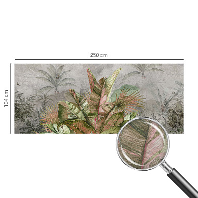 Fototapeta fizelinowa do sypialni Egzotyczna dżungla