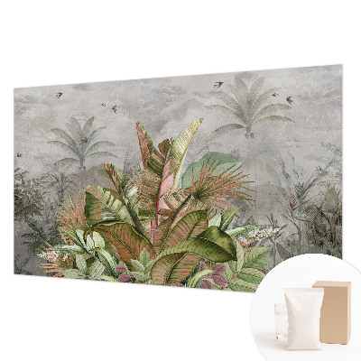 Fototapeta fizelinowa do sypialni Egzotyczna dżungla