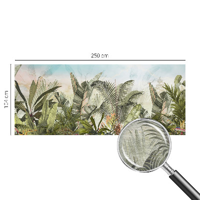 Fototapeta fizelinowa z nadrukiem Tropikalny raj